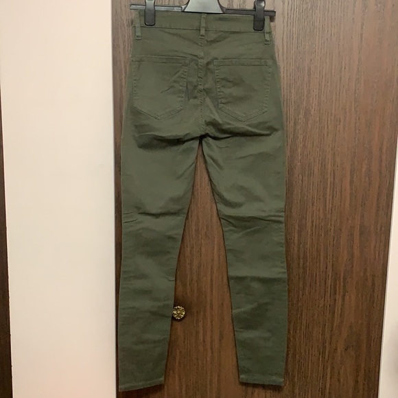 Dynamite Green Jeans with Black Stripes - Picture 2 of 3